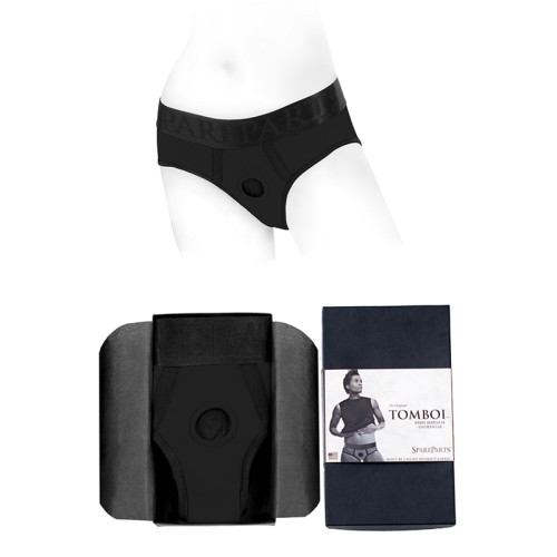 Arnés de Braguitas Negro SpareParts Tomboi Talla XS