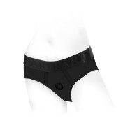 SpareParts Tomboi Harness Briefs Black XS