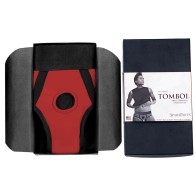 Arnés Tomboi de Nylon Rojo/Negro Talla S