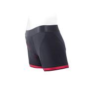 Boxer Tomboii de Nylon con Arnés Negro/Rojo Talla XL