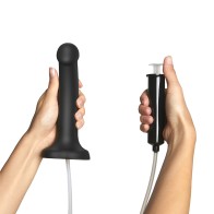 Strap-On-Me Squirting Silicone Dildo Black