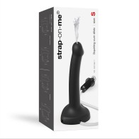 Strap-On-Me Dildo de Silicona Squirting Negra