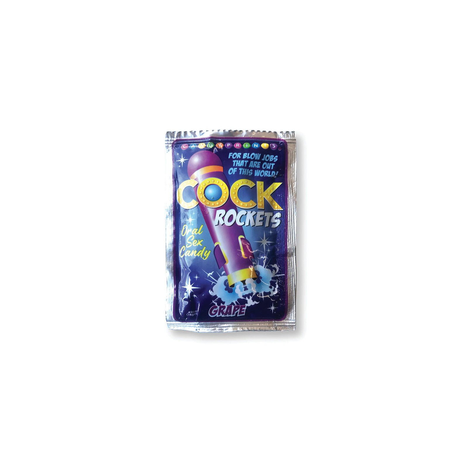 Caramelos para Sexo Oral Cock Rockets - Uva