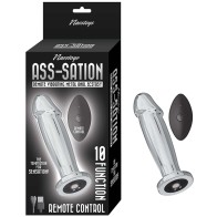 Nasstoys Ass-Sation Remote Vibrating Metal Anal Ecstasy Silver