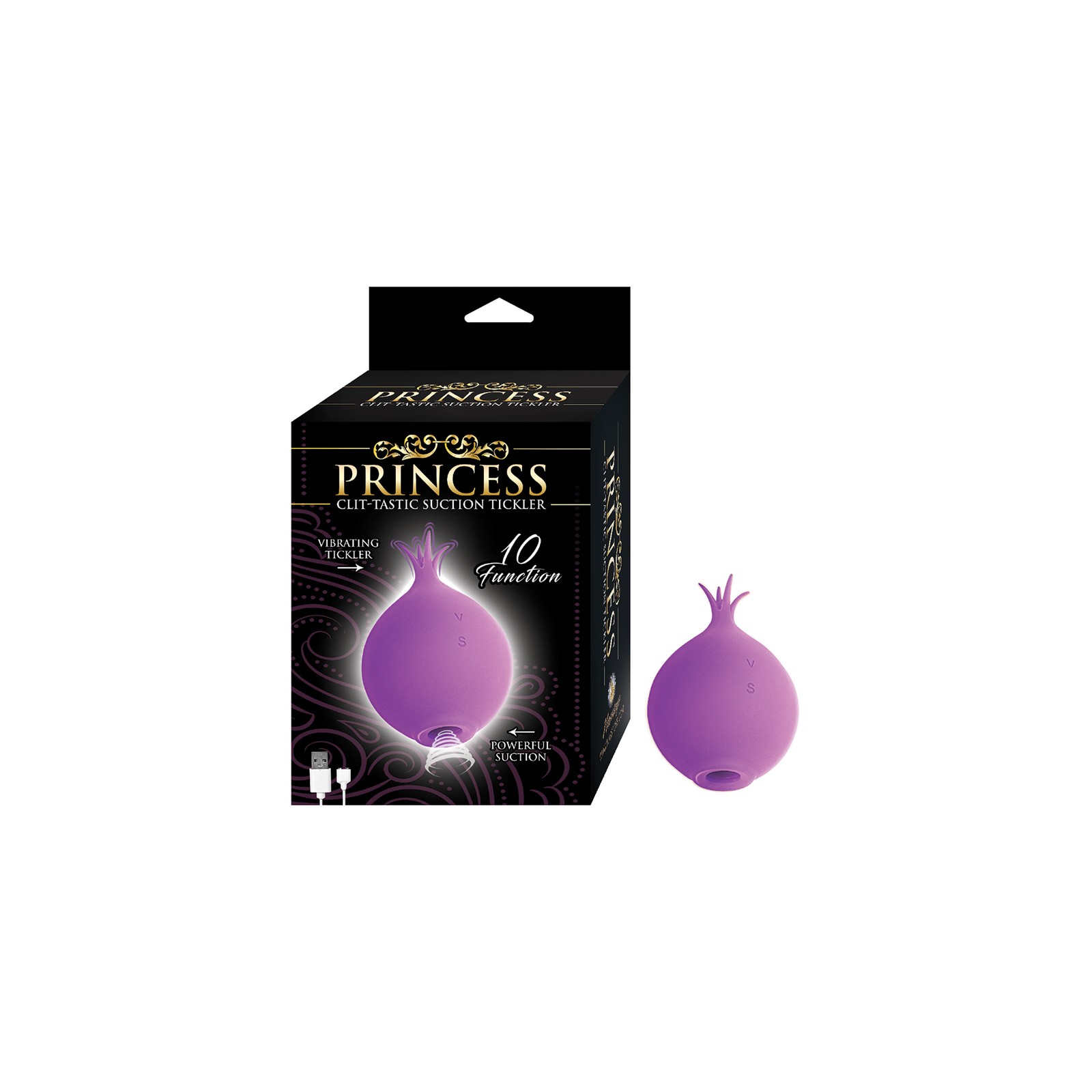 Princess Clit-Tastic Estimulador Succionador para Placer Absoluto