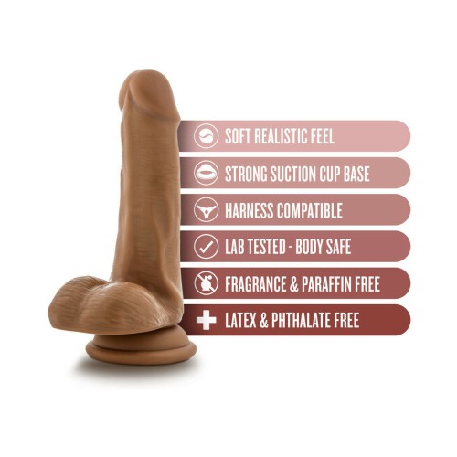 Dildo Dr. Skin Jeffrey con Testículos para Placer Realista