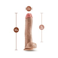 Dildo Dr. Skin Mr. Savage de 11.5" con Testículos