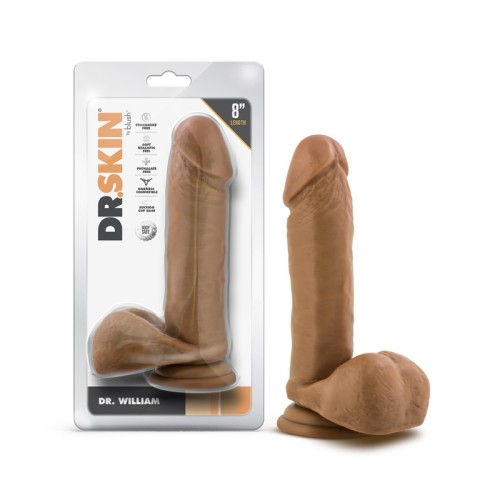 Dildo Dr. Skin Dr. William de 8 Pulgadas