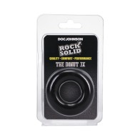 Anillo Cock Rock Solid The Donut 3X para Erecciones Duraderas