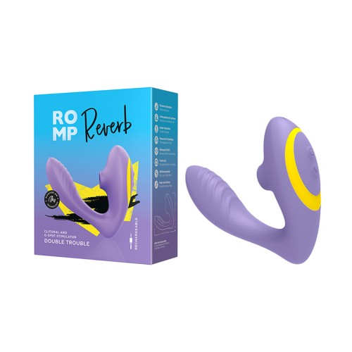 ROMP Reverb Rechargeable Clitoral G-Spot Stimulator Purple