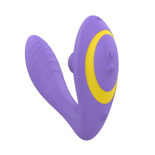 ROMP Reverb Rechargeable Clitoral G-Spot Stimulator Purple