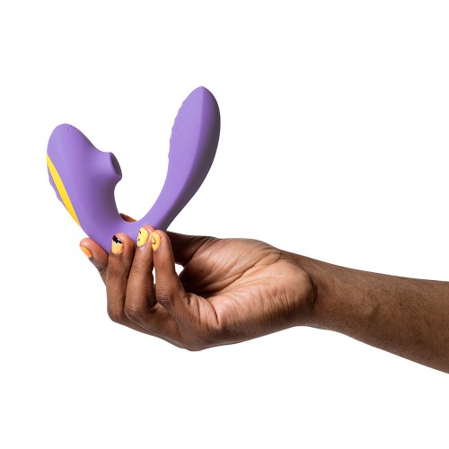 ROMP Reverb Rechargeable Clitoral G-Spot Stimulator Purple