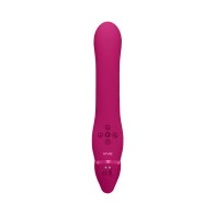 VIVE AI Dual Vibrating Strapless Strap-On - Pink