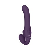 VIVE AI Rechargeable Dual Vibrating Strapless Strap-On