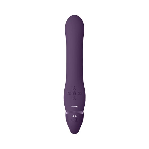 VIVE AI Rechargeable Dual Vibrating Strapless Strap-On