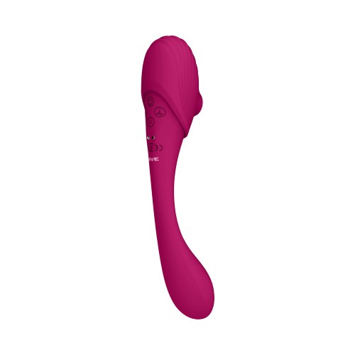 VIVE MIRAI Vibrador Reversible de Doble Extremidad - Diversión Flexible