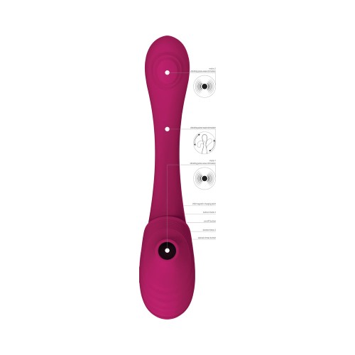 VIVE MIRAI Rechargeable Double Ended Vibrator - Flexible Fun