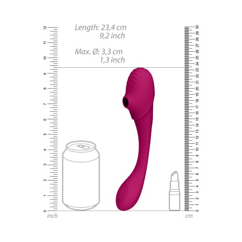 VIVE MIRAI Rechargeable Double Ended Vibrator - Flexible Fun