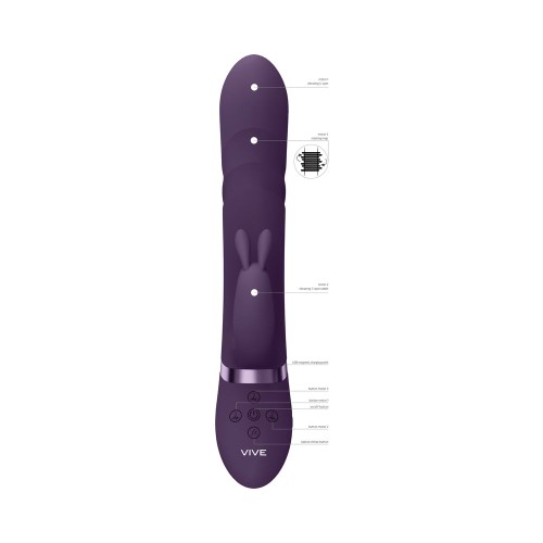 VIVE NARI Vibrador Conejito Recargable