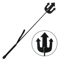 Rouge Leather Devil Riding Crop for BDSM Adventures