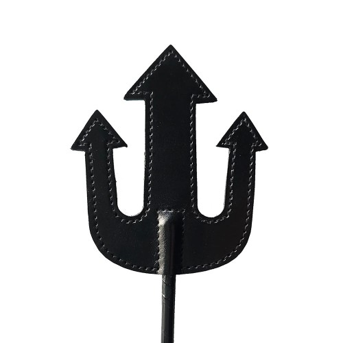 Rouge Leather Devil Riding Crop for BDSM Adventures