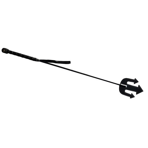 Rouge Leather Devil Riding Crop for BDSM Adventures