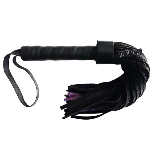 Flogger Corto de Ante Rouge para Juego Sensual