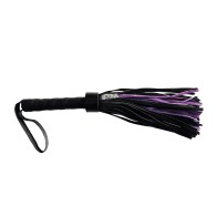 Rouge Short Suede Flogger for Sensual Play