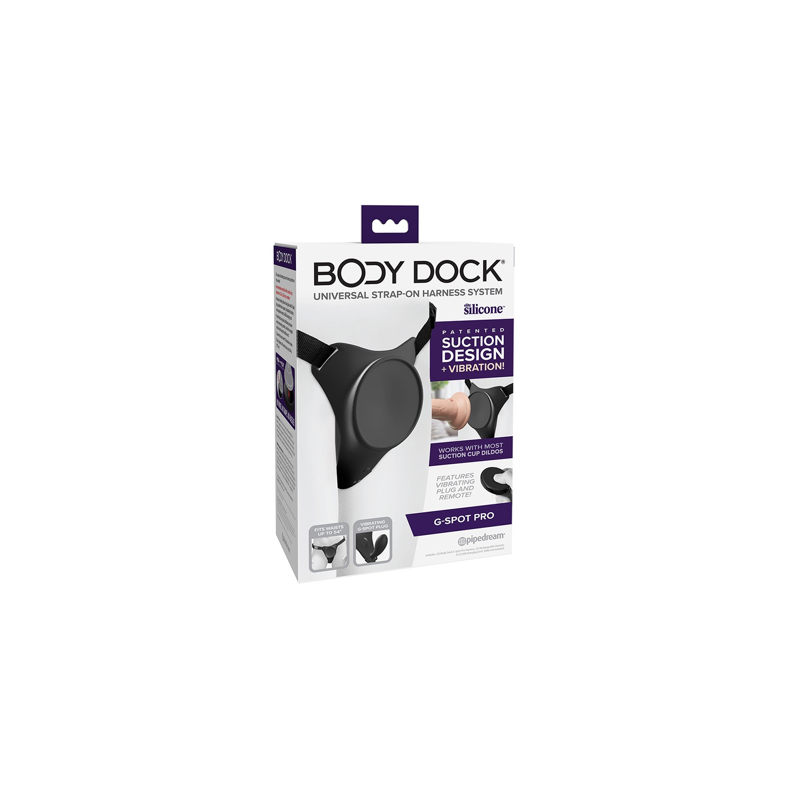 Body Dock G-Spot Pro Arnés Vibrante