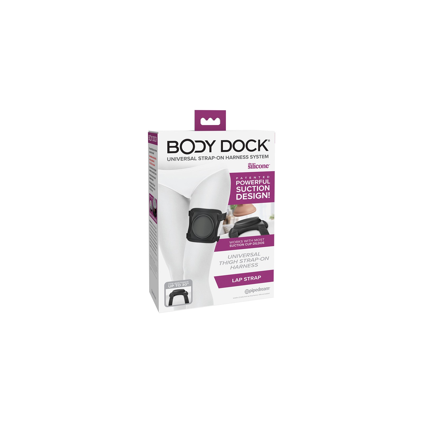 Arnés de Muslo de Silicona Body Dock Lap Strap