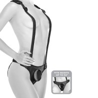 Body Dock Strap-On Harness with Suction