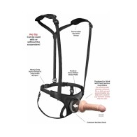 Body Dock Strap-On Harness with Suction