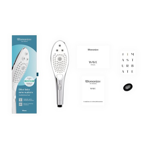 PleasureShower Womanizer Wave - Clitoral Stimulating Shower Head