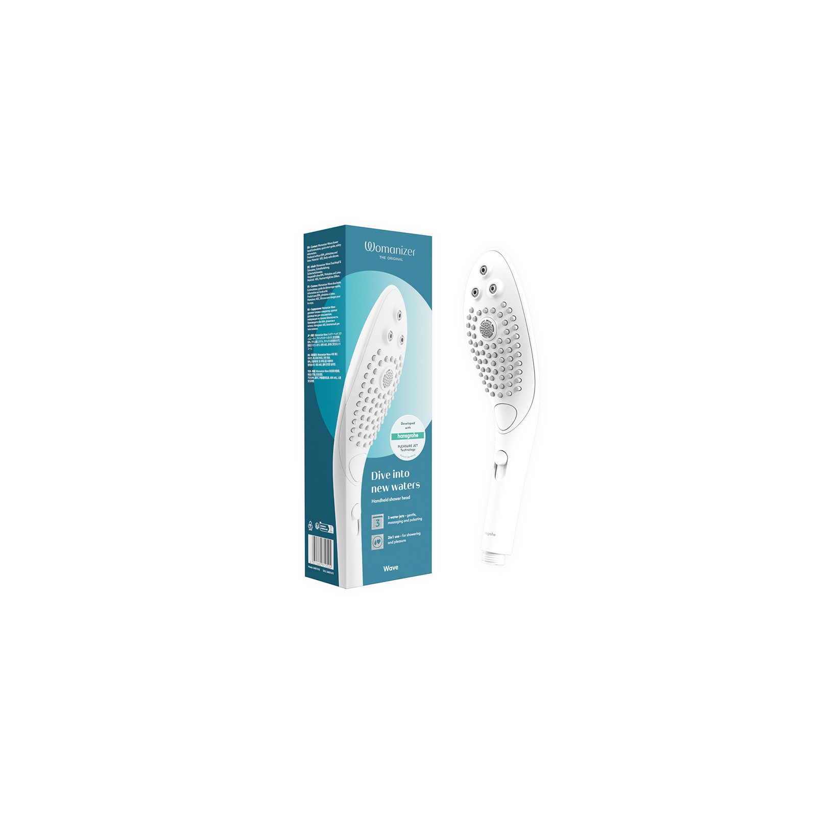 Womanizer Wave Shower Head for Ultimate Clitoral Stimulation