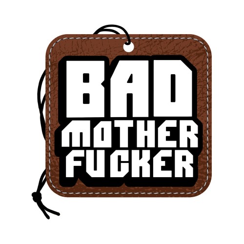 Wood Rocket Bad Mother Fucker Air Freshener