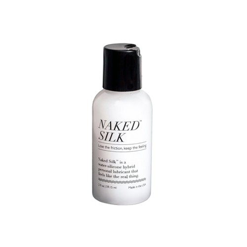 Lubricante Híbrido Naked Silk 2 oz para un Placer Suave