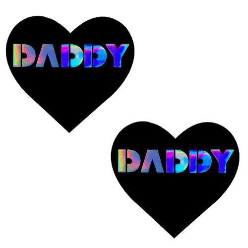 Neva Nude Pasty Daddy Heart Vinilo Negro