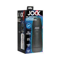 Jock 9X Masturbador Succionador y Vibrante Blanco