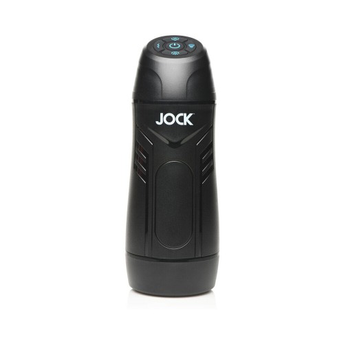 Jock 9X Masturbador Succionador y Vibrante Blanco