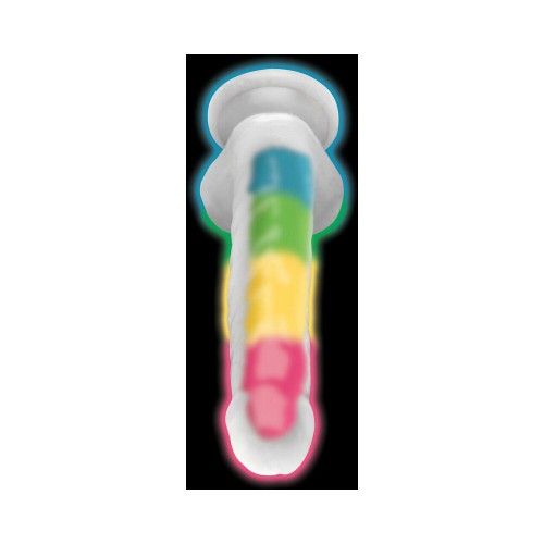 Lollicock Silicone Dildo with Balls 7 in.