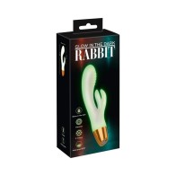 Glow-in-the-Dark Rabbit Vibrator - Exciting Pleasure