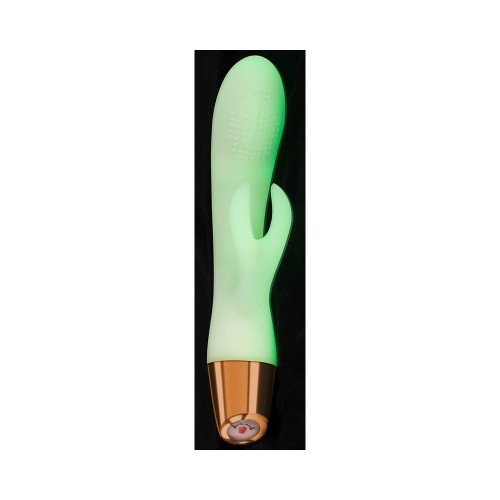 Glow-in-the-Dark Rabbit Vibrator - Exciting Pleasure