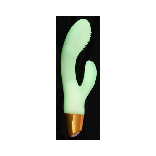 Glow-in-the-Dark Rabbit Vibrator - Exciting Pleasure