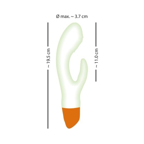 Glow-in-the-Dark Rabbit Vibrator - Exciting Pleasure