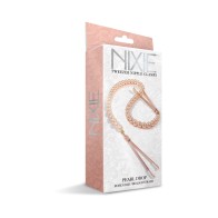 Nixie Beaded Nipple Clamps for Sensual Play