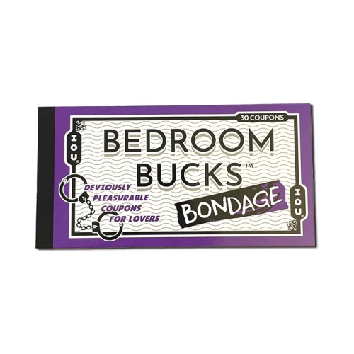 Bedroom Bucks Bondage IOUs for Couples