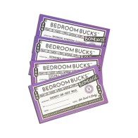 Bedroom Bucks Bondage IOUs for Couples