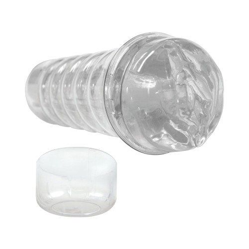 Dream Lite Crystal Vagina Masturbator Clear