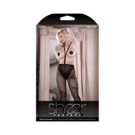 Fantasy Lingerie Sheer Truth Or Dare Set - Seductive & Stylish