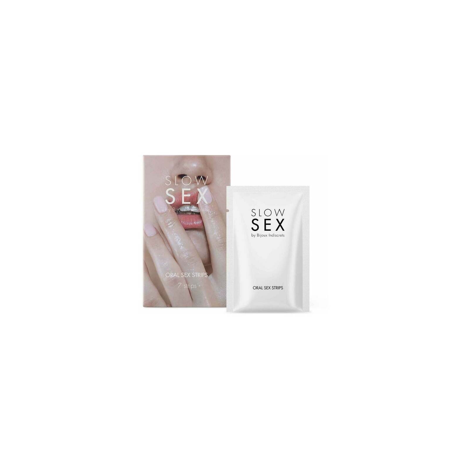 Bijoux Indiscrets Slow Sex Oral Strips for Fresh Pleasure